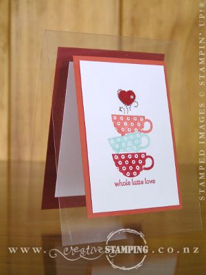 Patterned Occasions Acetate Thank You Card