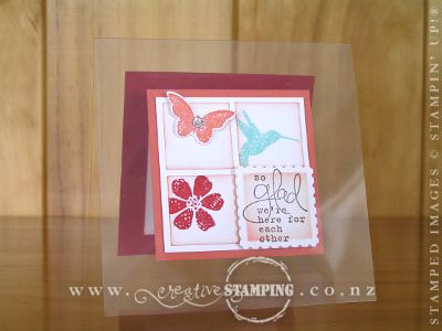 Bloomin' Marvelous Window Sheet Card