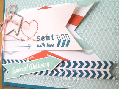 Sent with Love Birthday Card