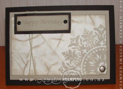 Lyn's Medallion Birthday Card