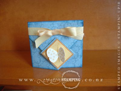 Lyn's Fun Fold Butterfly Card