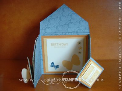 Lyn's Fun Fold Butterfly Card