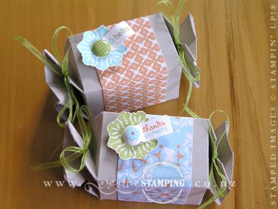 Candy Wrapper Boxes - Kristine McNickle - Independent Stampin' Up ...